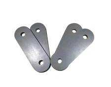 WFO Concepts 4" Shackle Kit for leaf spring, 1/2" holes, Jeep, offroad