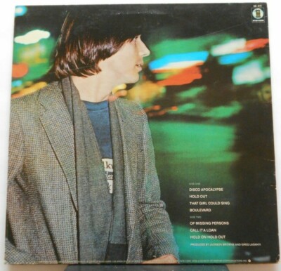 洋楽 sealed US 5E-511 Hold Out Jackson Browne Hold Out / Jackson Browne (Vinyl, Asylum, 5E - 511. 1980) | eBay