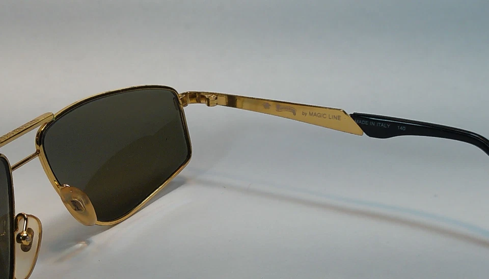 Vintage Winchester Black Rain sunglasses by magic line made in Italy NOS 1990 - Image 3 of 4