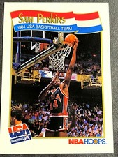 USA BASKETBALL TEAM, 1998 NBA HOOPS 1991 PRINTING, CARDS 1-10, BRONZE MEDAL