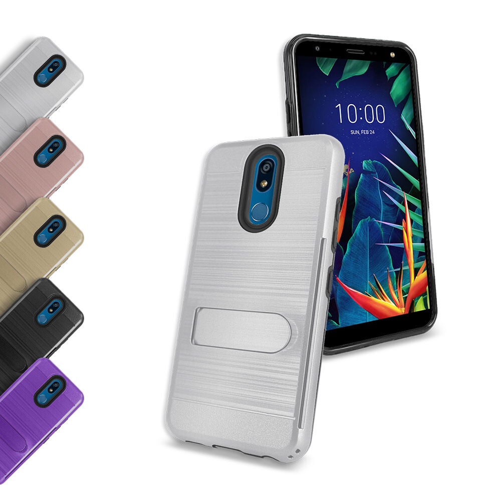 LG Harmony 3 Shockproof Hybrid Case with Card Holder – Slim & Durable
