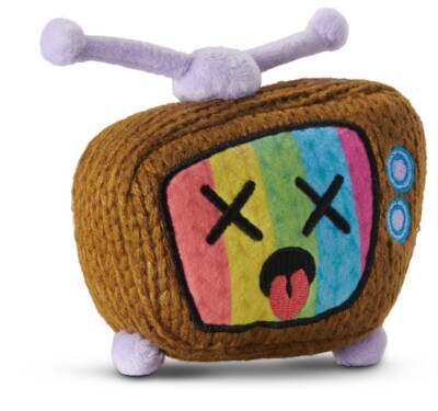 Ami Amis Telly TV Television 4 Inch Crochet Plush Wave 1 Jakks Pacific NWT