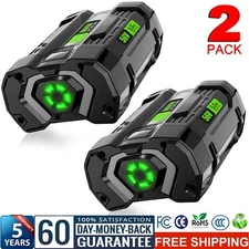 2x For EGO 56V Power+ 5.0Ah Lithium-Ion Battery BA4200 BA2800T LB4800 BA1400T