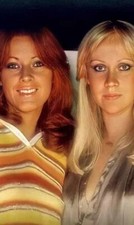 Iconic  Large Photo ABBA  Good Condition