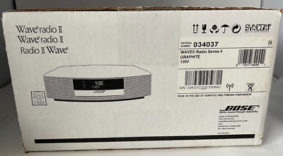 Bose Wave Radio II - Graphite Gray (AWR1B1) for sale online | eBay