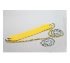 Yellow Swing Set Seat Replacement Chain Heavy Duty Kid Outdoor Playground Metal