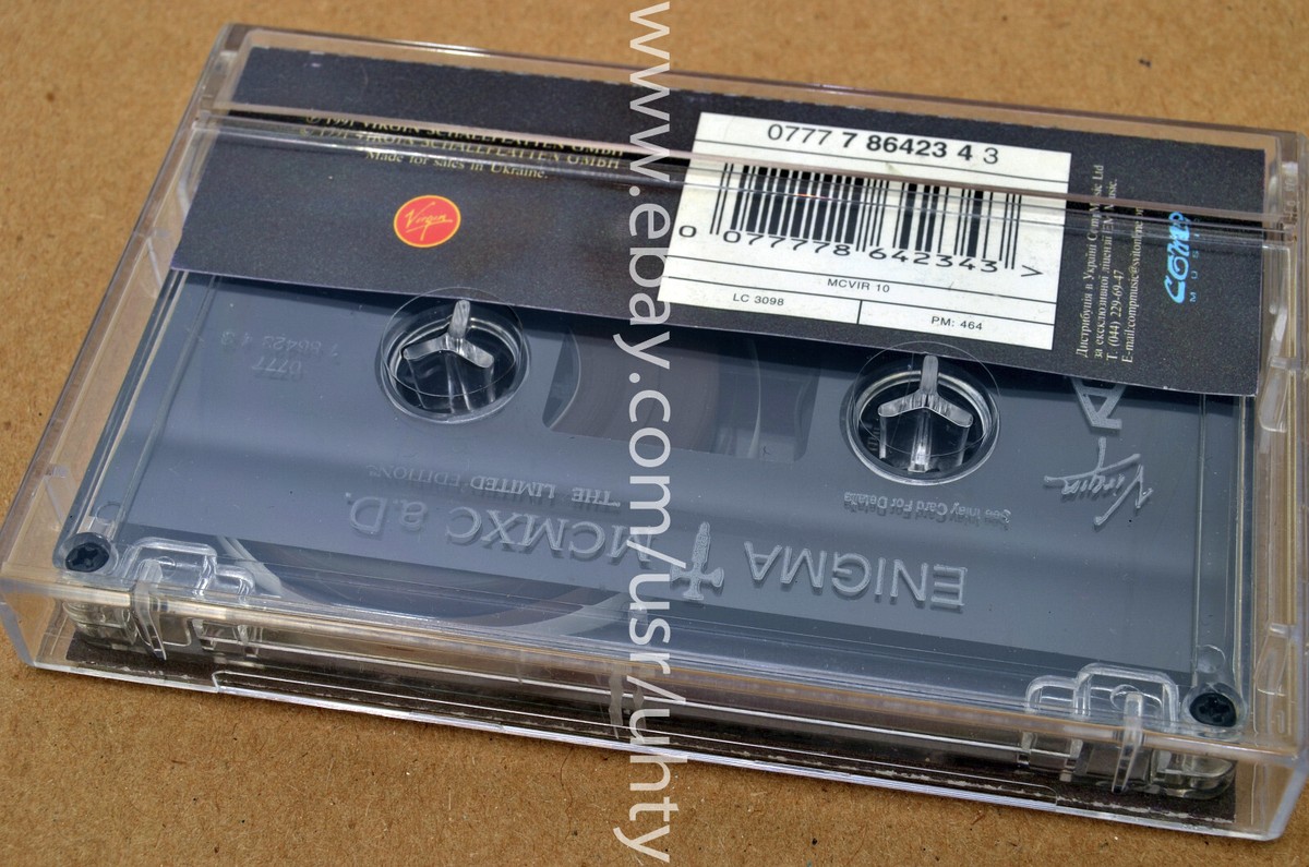 ENIGMA MCMXC a.D. the Limited Edition CRETU RARE UKR ORIGINAL TAPE