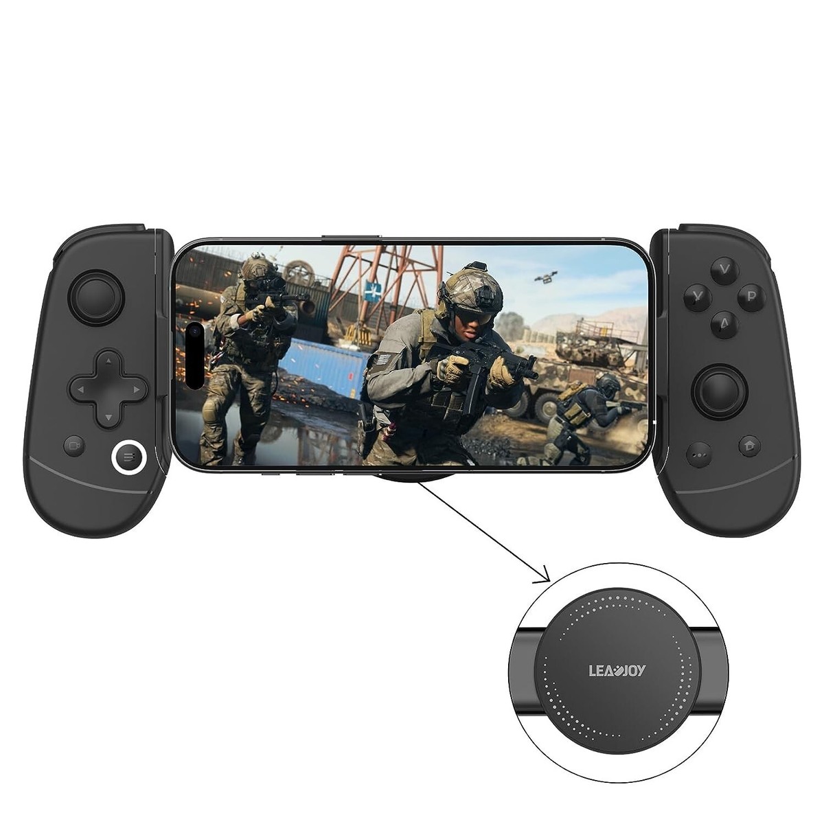 Leadjoy M1 Mobile Gaming Controller Lightning for iPhone Xbox Play 3DS Games Leadjoy M1 Mobile Gaming Controller Lightning for iPhone Xbox Play 3DS Games