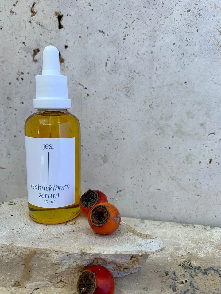 Sea Buckthorn Serum 50ml – Hydrating Facial Oil for Mature Skin | JES Skincare A - image 2 of 4