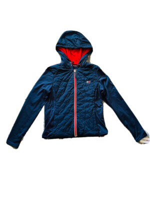 Tommy Hilfiger Sport Women s Hooded Active Full Zip Jackets Navy