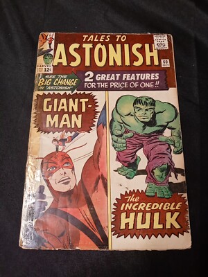 TALES TO ASTONISH 60 VG IN ULTRA PRO PROTECTOR