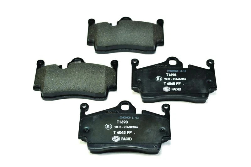 Juego de sensores de pastillas de freno de disco delanteras y traseras Pagid OEM para Porsche Boxster Cayman Foto 2 de 4