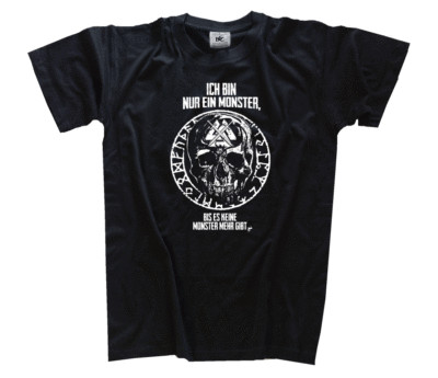 Ich bin nur ein Monster-solange es Monster gibt  T-Shirt,Hoody Kapuzensweatshirt
