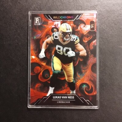 #1/1 Lukas Van Ness Red Crystal Fractal Rookie Promo 2023 Wild Card Wildchrome