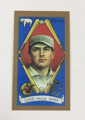 Briscoe Bris Lord 1911 T205 Gold Border Reprint Single 