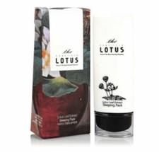 The Lotus Lotus Leaf Extract Sleep Pack 2.36oz 70ml Night-Mask Korean Skincare