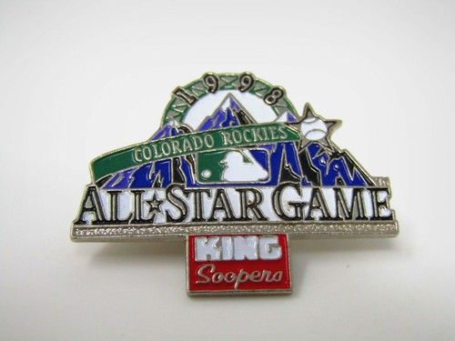 MLB 1998 All Star Game Pin Colorado Rockies King Soopers
