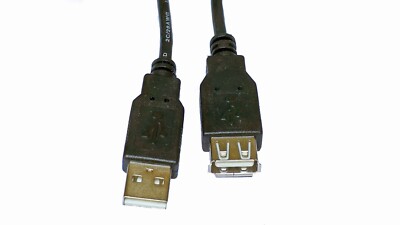 USB 2.0 High Speed Verlängerungskabel 1,85m  A-Stecker A-Buchse
