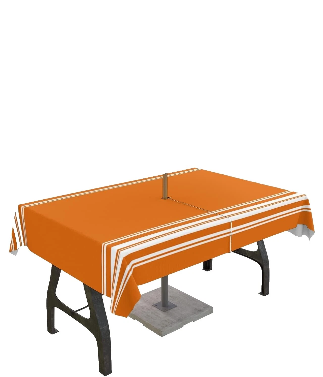 Manteles rectangulares de rayas