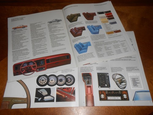 1982 MERCURY ZEPHYR 12 p. BROCHURE / '82 ZEPHYR and Z-7 SALES CATALOG - Picture 3 of 3