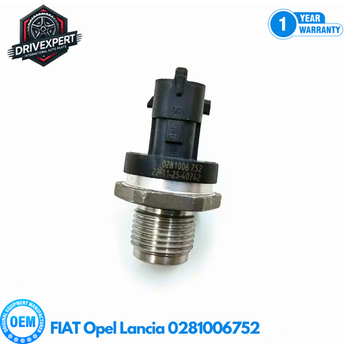 Capteur Pression Carburant 0281006752 Rampe Commune pour Bosch FIAT Opel Lancia - Photo 1/7