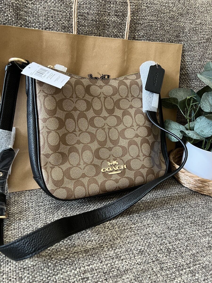 NWT Coach Ellie File Bag Signature Canvas Crossbody C1649 NWT Coach Ellie File Bag Signature Canvas Crossbody C1649