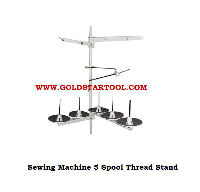 5 Spool Thread Stand, extra heavy duty, for all type of sewing