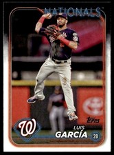 2024 Topps Luis Garcia Washington Nationals #657