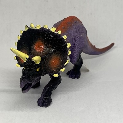 TRICERATOPS Dinosaur 5.5'' Jurassic Model Figure Toy Figurine Collectible A4