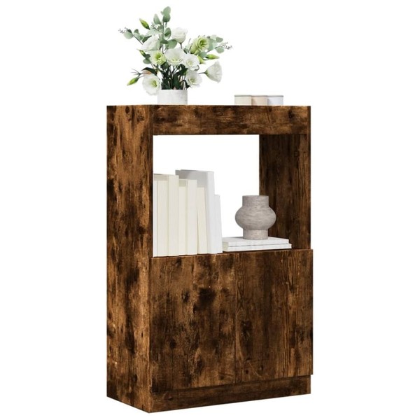 Highboard RäUchereiche 63X33X100 Cm Holzwerkstoff-image
