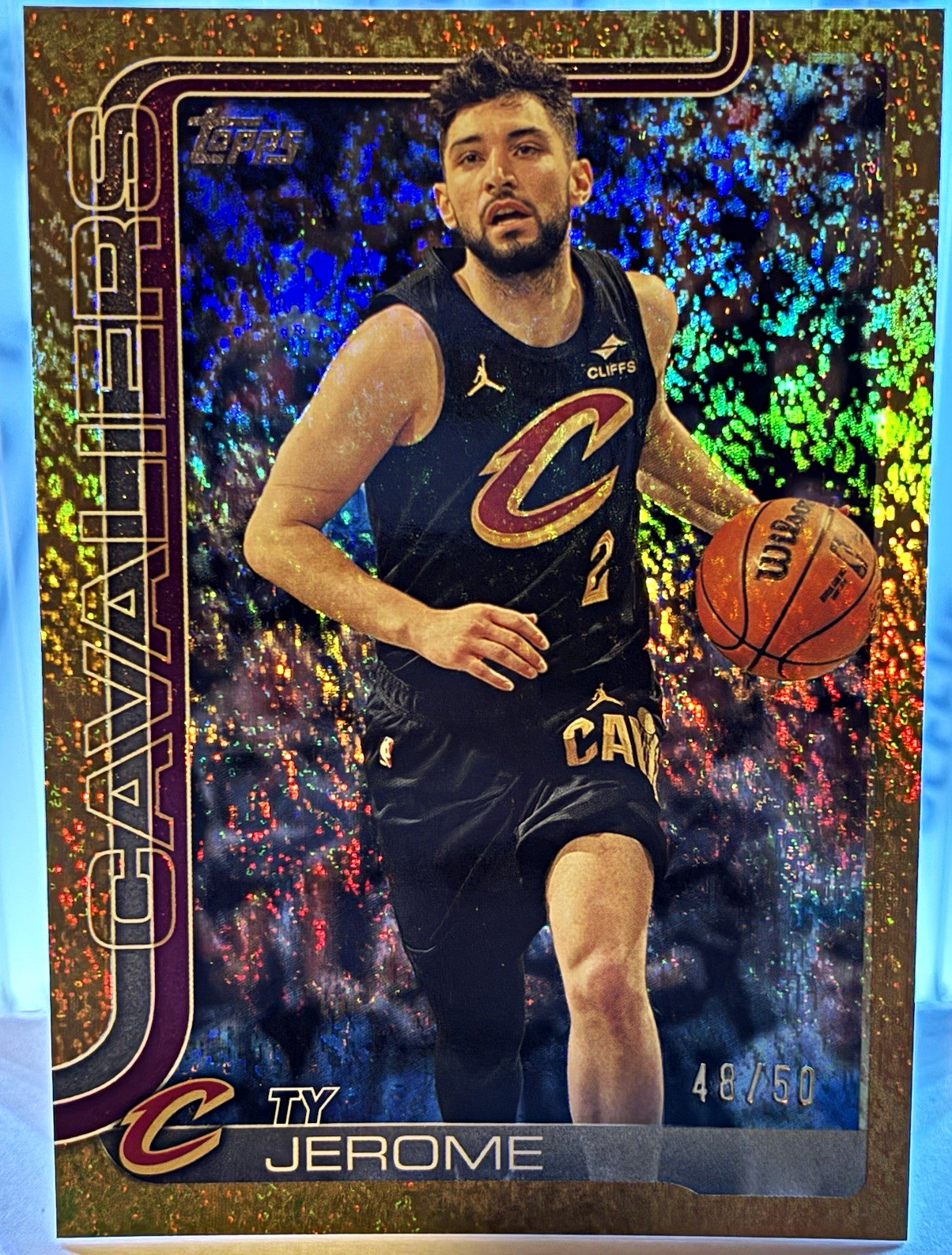 ‘25-26 Topps Gold Parallel Ty Jerome #83 # /50 Cleveland Cavaliers