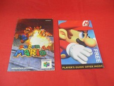Super Mario 64 Nintendo 64 N64 Instruction Manual Booklet  Insert ONLY Z