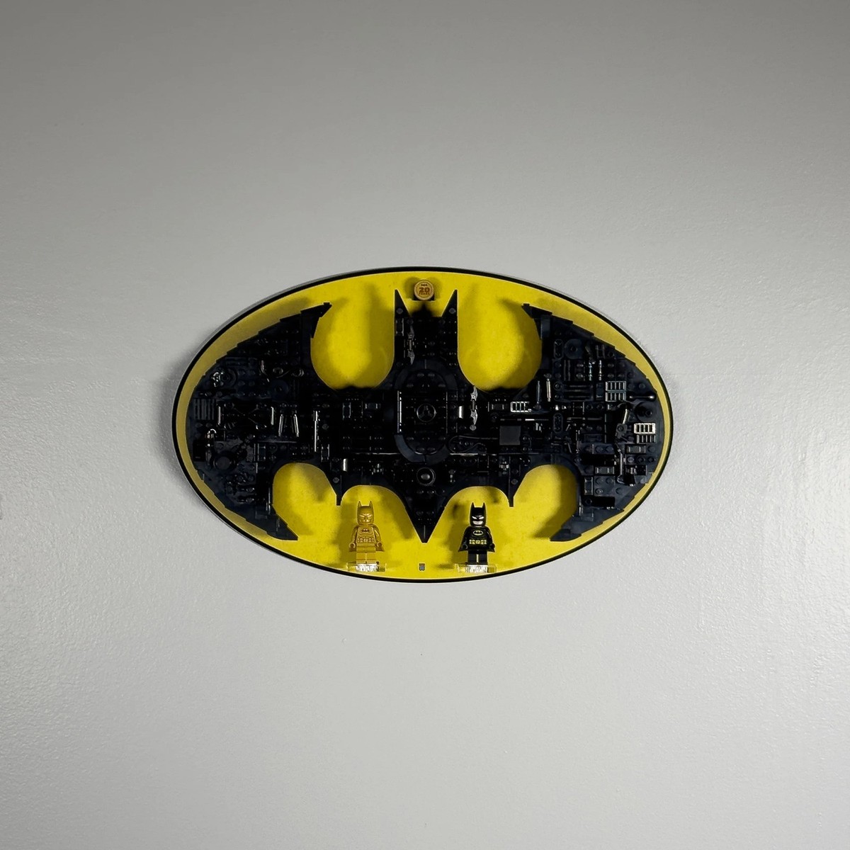 Acrylic Wall-Mount Display Stand for LEGO 76330 Batman - Batman