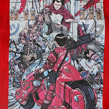 Akira Graphic Tee Red Men's XL