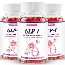 Super Evolution Gummies, 60 gummies per bottle, probiotic blend.