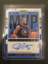 2021-22 Panini Contenders Julius Randle MVP Auto /25