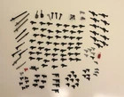 Lot of 126 LEGO Weapons Accessories Star Wars Blasters Swords Pistols Radios +