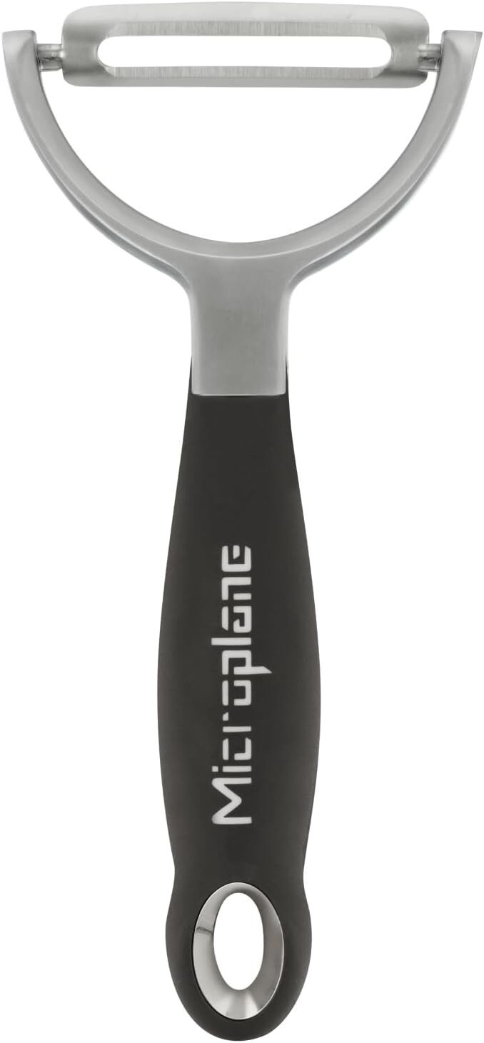 MICROPLANE Professional Y Straight Blade Stainless Steel Peeler