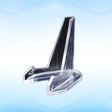4Pcs Coin Display Stand Clear Reusable Plastic Holder for Collections