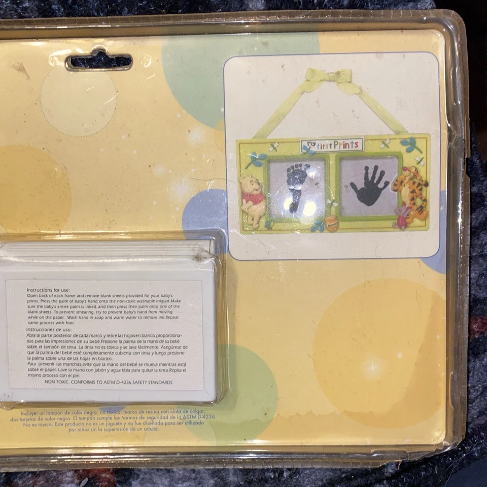 Kit Primeros Impresiones Bebé Disney Nuevo Foto 4 de 4