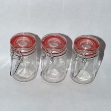 Set of 3 Small Vintage Style Weck Jars – Brand New