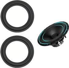 6.5" Speaker Surround Kit Rubber Woofer Edge Replacement DIY Audio Repair US