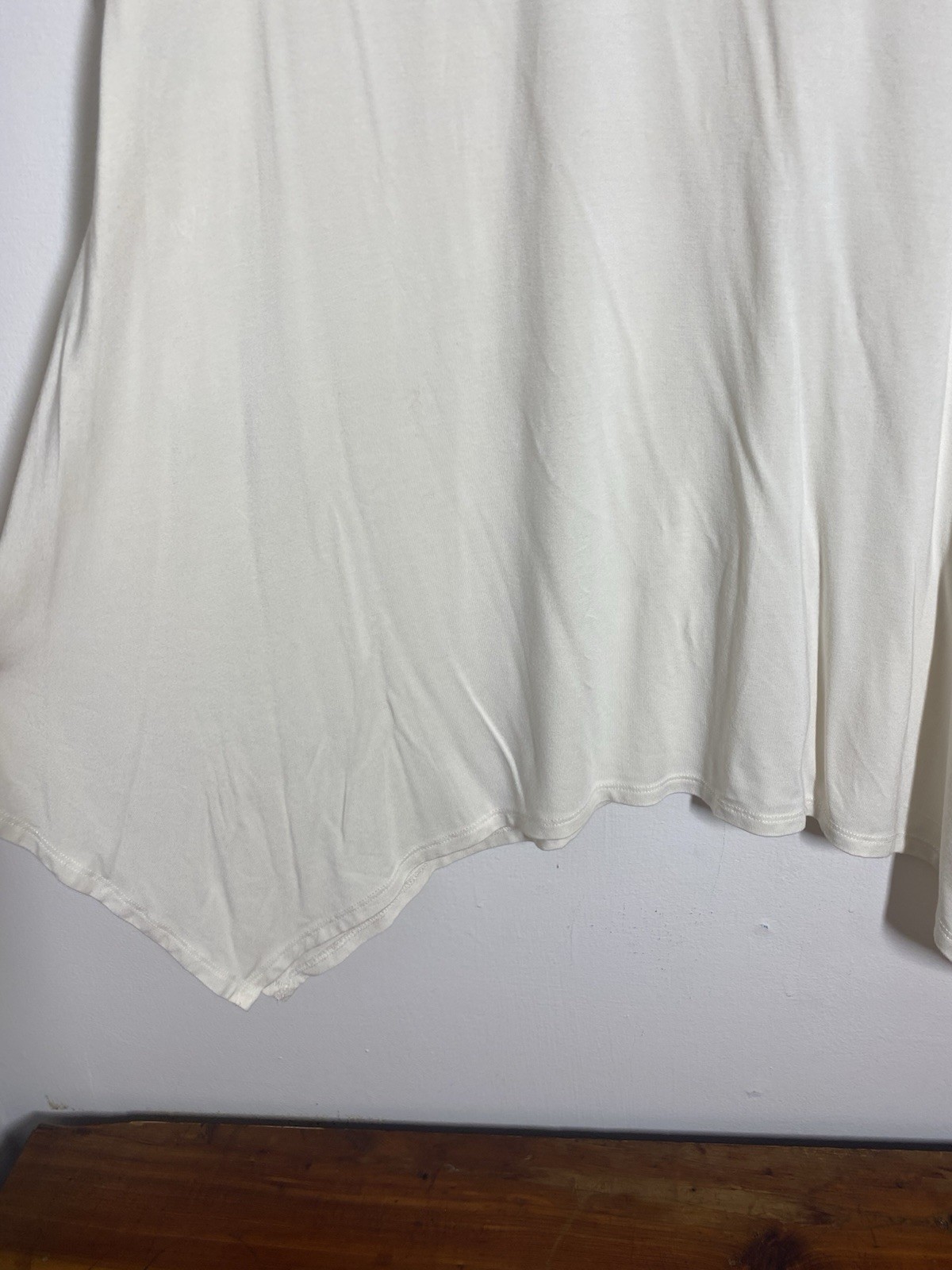 Matilda Jane Size Medium Solid White 3/4 Sleeve L… - image 5