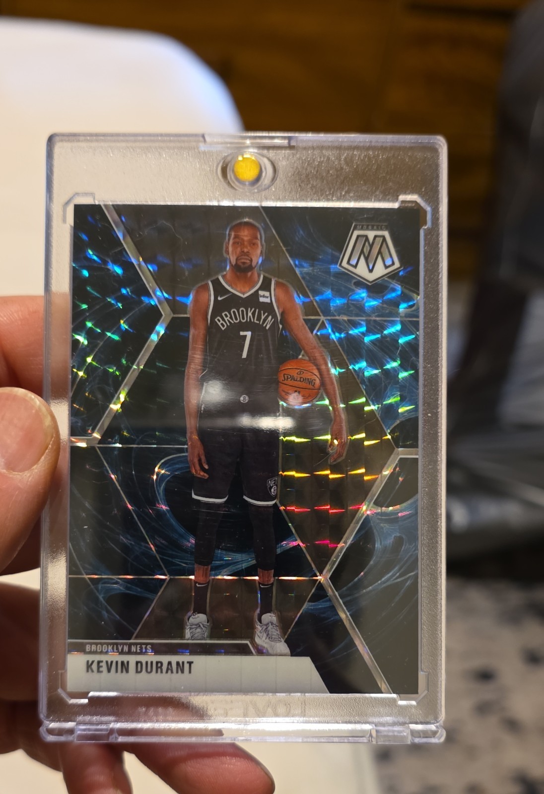 2019-20 Panini Mosaic - Kevin Durant #1 Genesis Prizm