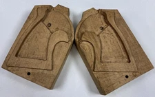 Colt Trooper MK III Wood Grips - Unfinished - Vintage Hardwood Project DIY