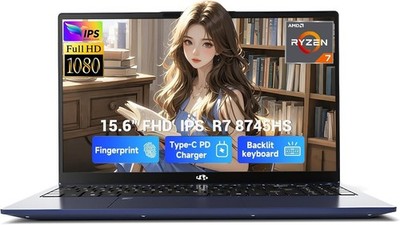 NIMO 15.6'' FHD Business Laptop, 8 Cores AMD Ryzen 7 8745HS 16GB RAM 1TB SSD