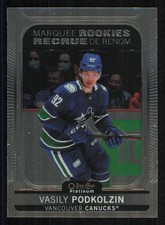 2021-22 O-Pee-Chee Platinum #297 Vasily Podkolzin RC