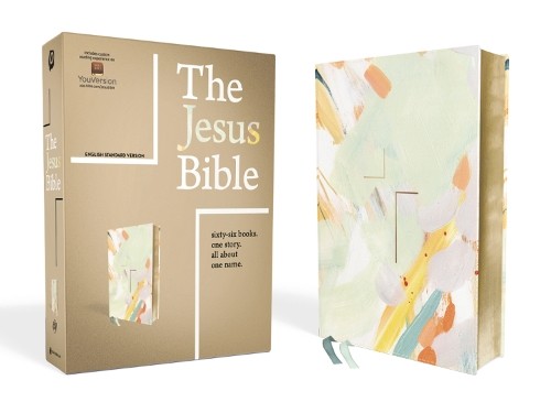 The Jesus Bible Artist Edition, ESV, Leathersoft, Multi-color... - 9780310453093