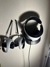 Sony PlayStation VR2 Headset for PS5 Virtual Reality Gaming with Controllers