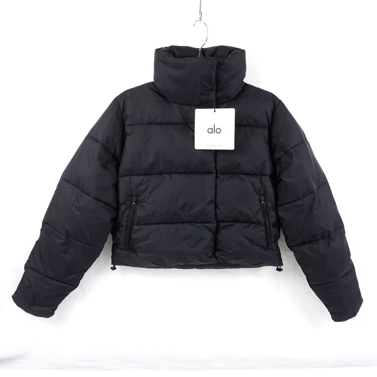 値下げ　alo ブラックダウンジャケット XS ALO Black Coats, Jackets & Vests for Women for sale | eBay